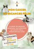 Mon cahier de vacances félin
