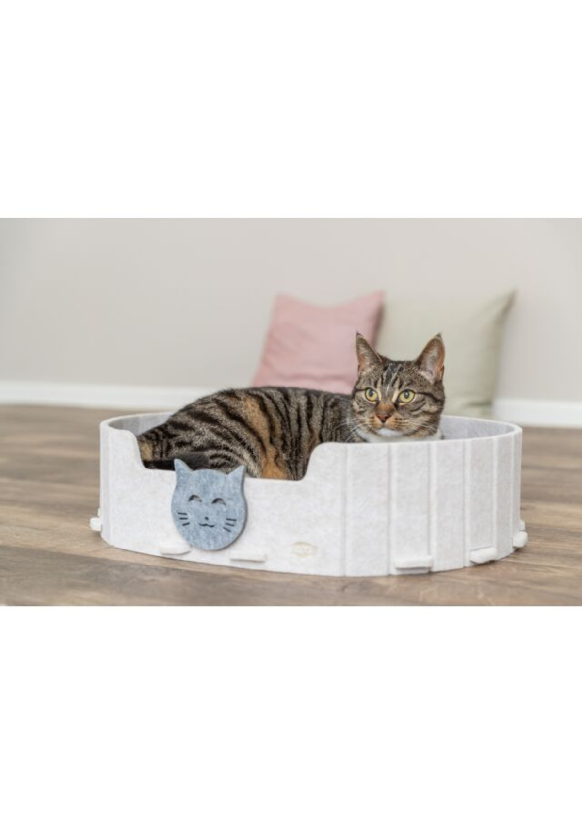 Lit pour chat en feutre