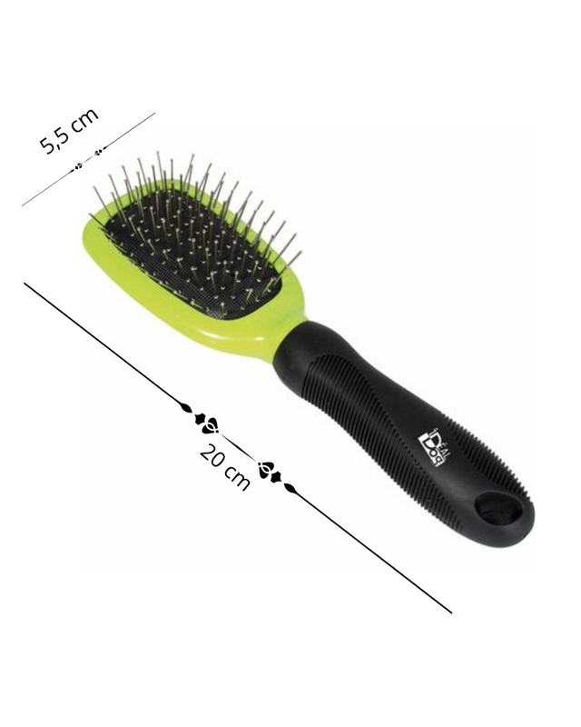 Brosse pneumatique picots perlés