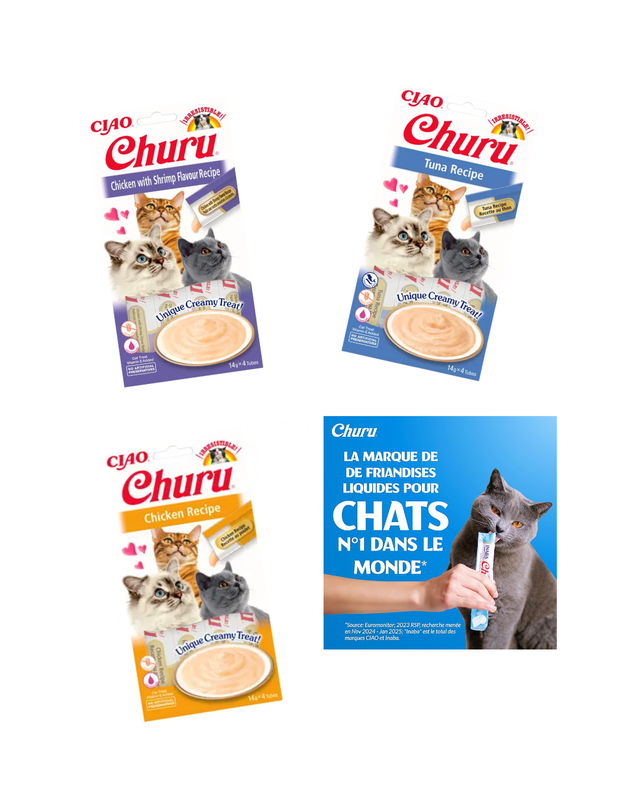 Friandises CHURU pour chats