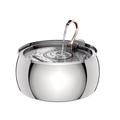 Fontaine acier inoxydable Robinet cuivré pour chat