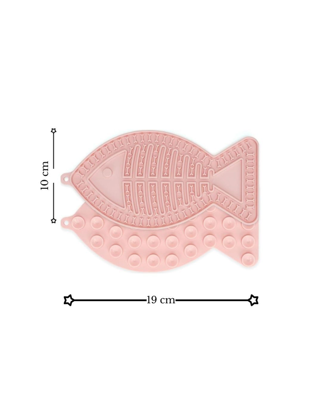 Tapis de léchage poisson