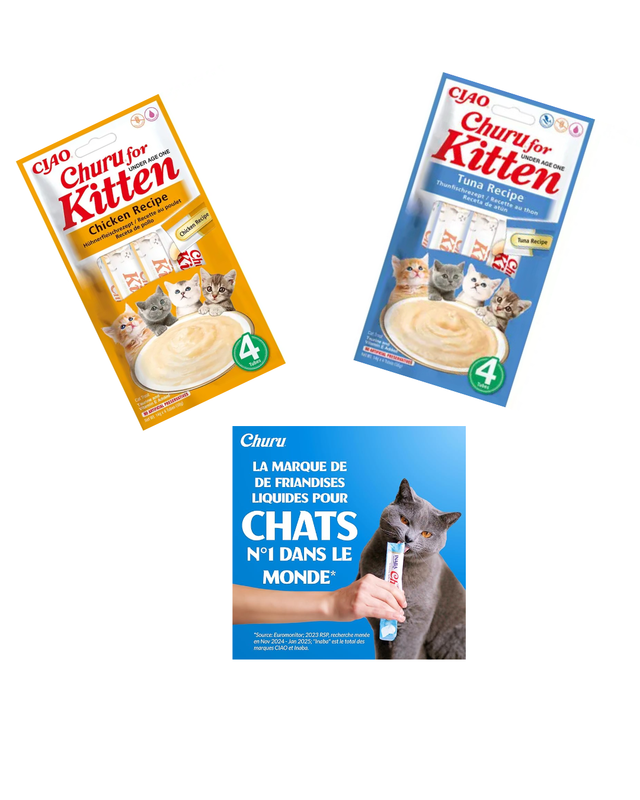 Friandises CHURU pour chatons